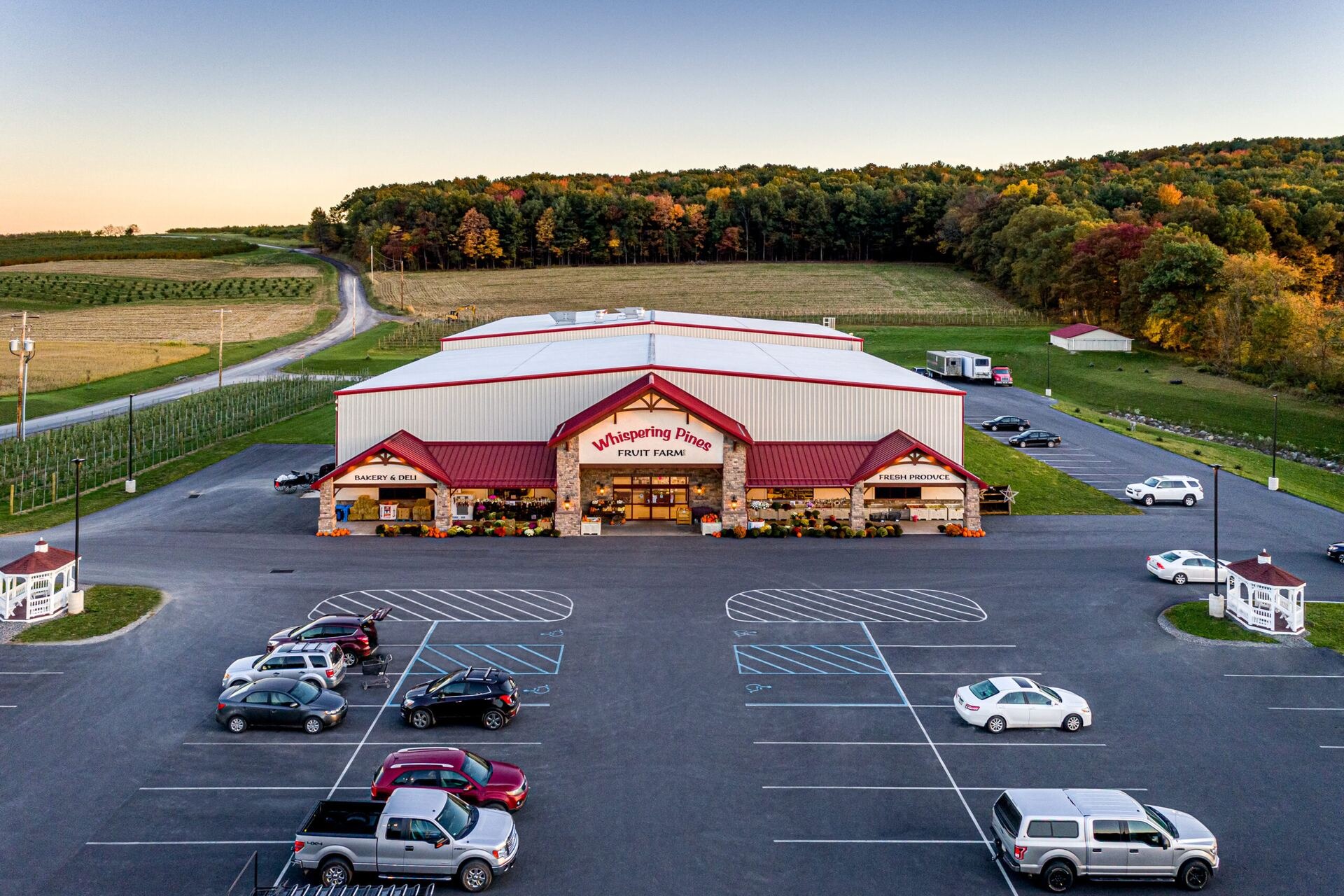 Whispering Pines Fruit Farm — commercial construction project in Mt Pleasant Mills, PA