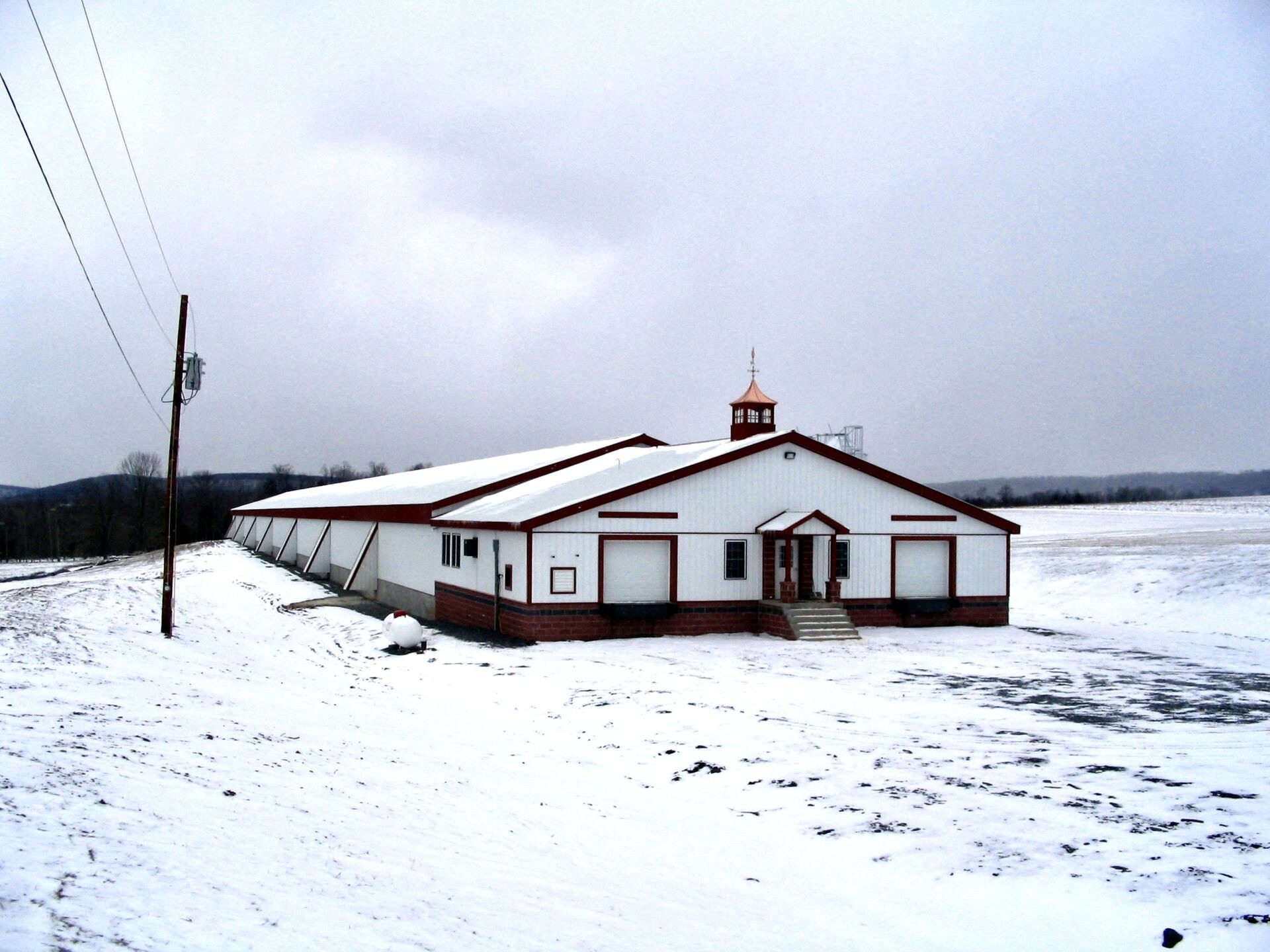 Martin Poultry Barn — agricultural construction project in Trout Run, PA