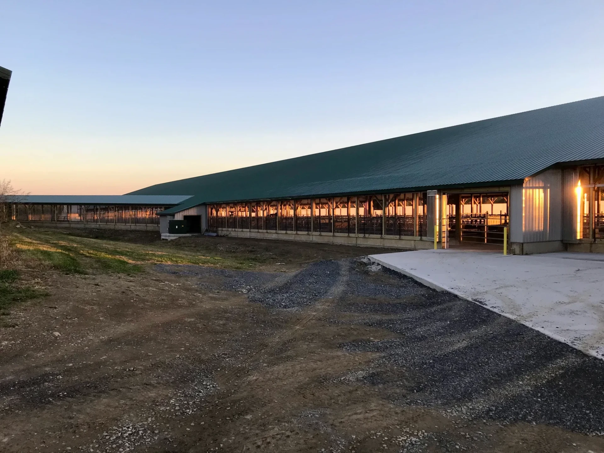 Troester Dry Cow Barn — agricultural construction project in Mifflinburg, PA