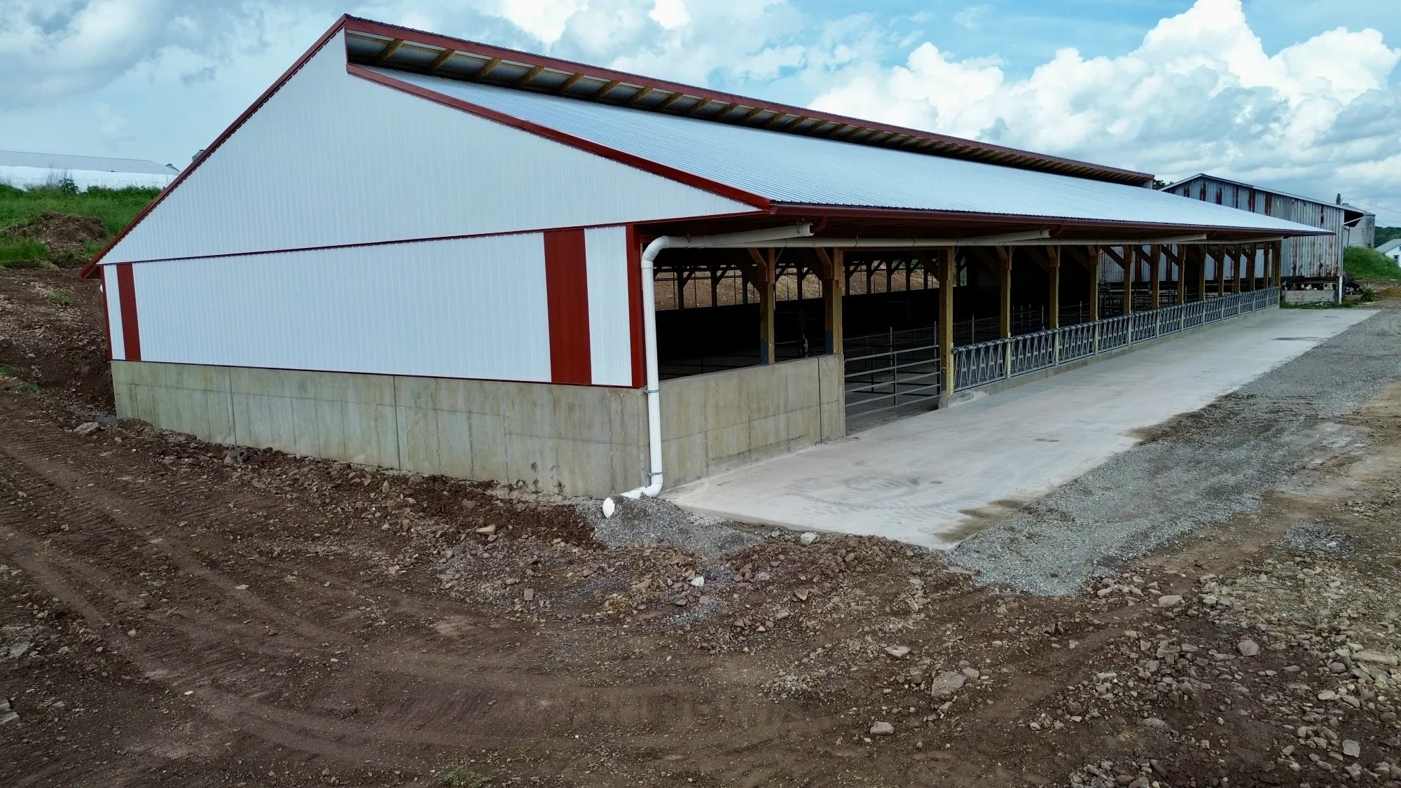 Stahl Heifer barn — agricultural construction project in Selinsgrove, PA