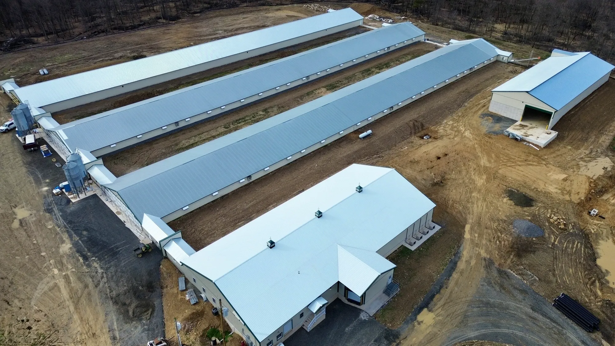 RFF Partners Poultry Farm Conversion — agricultural construction project in Catawissa, PA