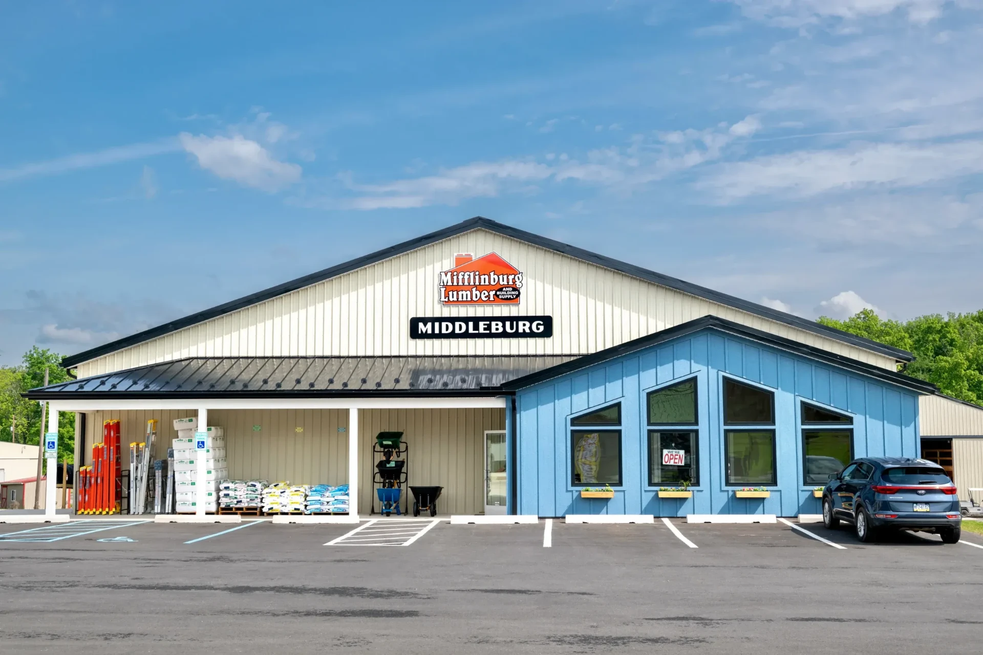 Mifflinburg Lumber — commercial construction project in Middleburg, PA