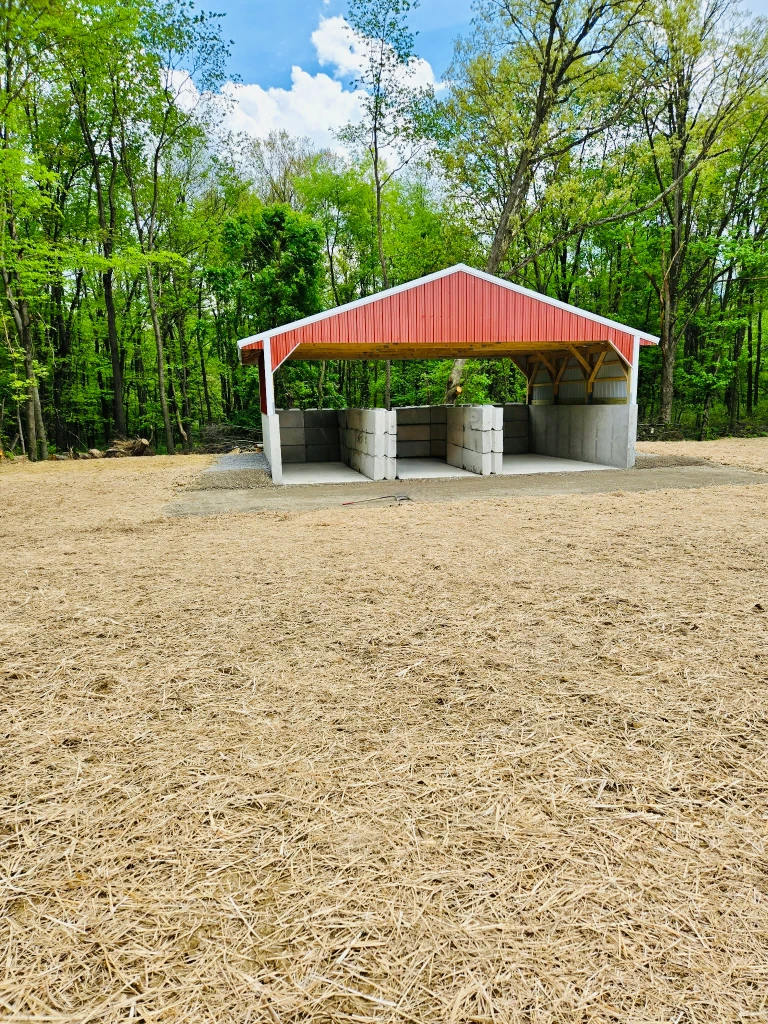 Weaver Compost Building — agricultural construction project in Warriors Mark, PA
