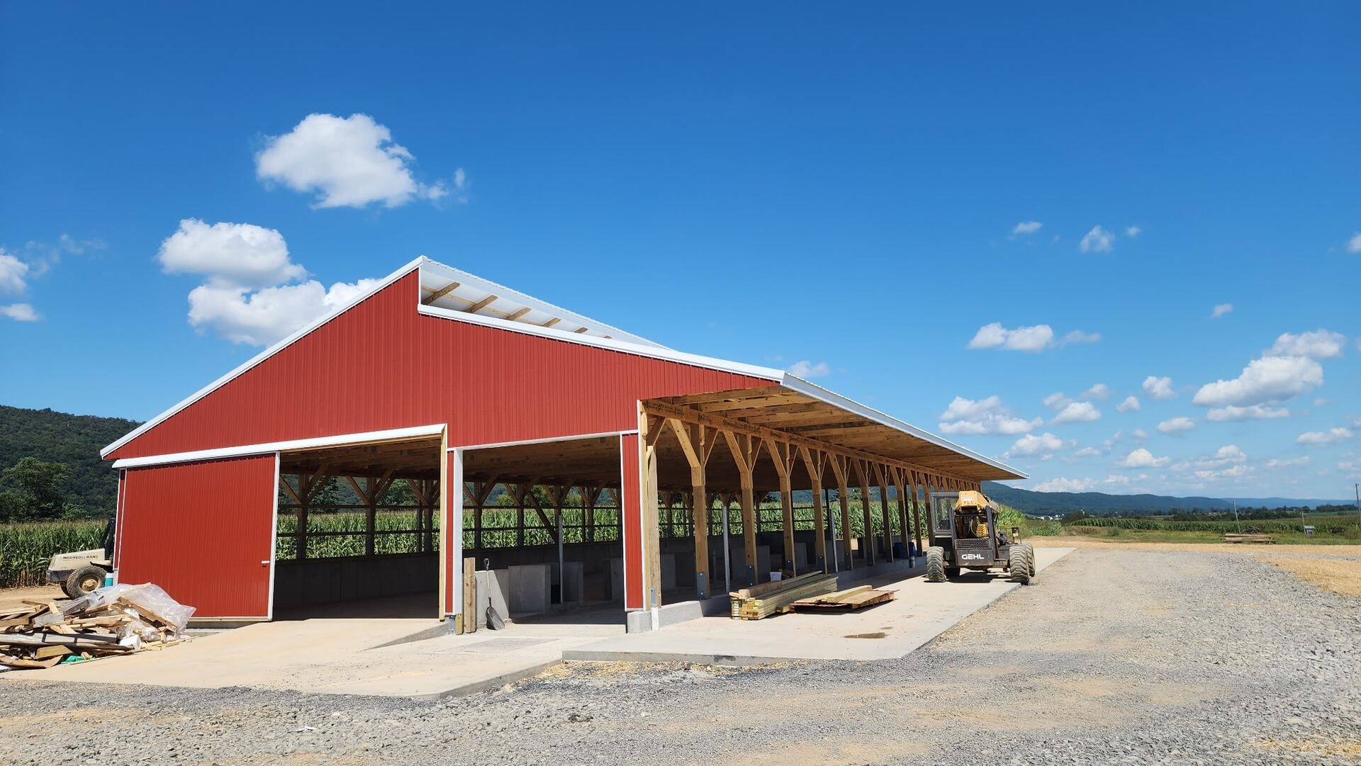 Spicher Heavy Use Area — agricultural construction project in Belleville, PA