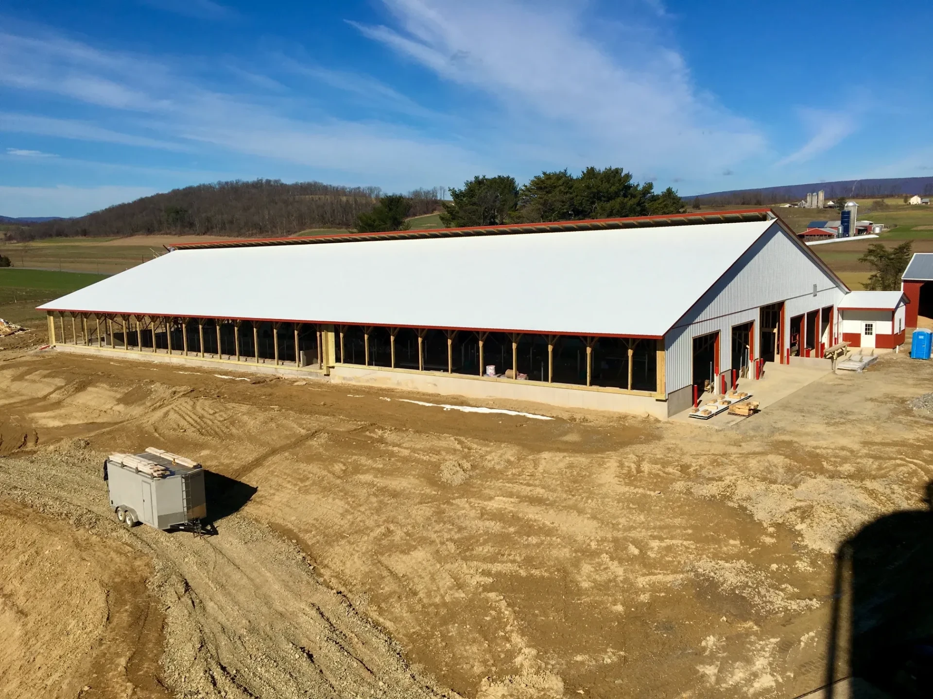 Hoover Dairy Barn — agricultural construction project in Mifflinburg, PA